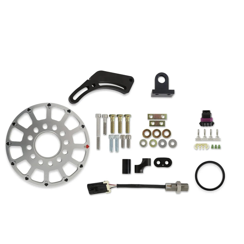 Holley EFI 7.25-Inch 12-1X Crank Trigger Kit, LS, Hall Effect For Gen III and IV LS
