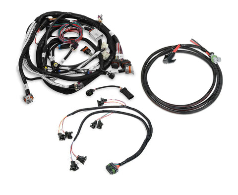 Holley EFI GM LS 58X EFI HARNESS KIT GM LS2/LS3/LS7, 58X Crank Sensor, Bosch Injector
