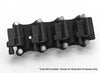Holley EFI Igntion Coil Remote Relocation Bracket, Black Finish, Pair Gen III Truck Coil Body, Remote Relocation Sy... (image