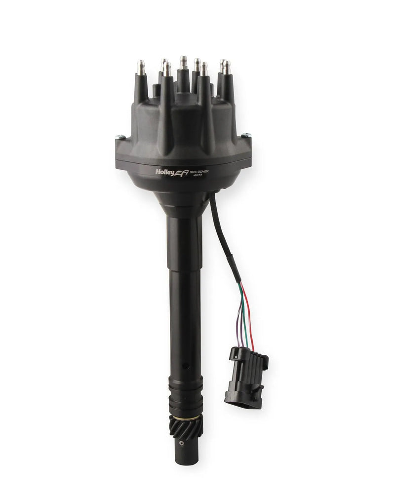 Holley EFI 565-204BK Dual Sync BBC Tall Deck Distributor,