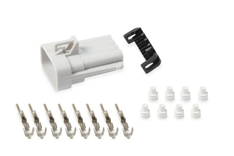 Holley EFI ODD/EVEN COIL CONNECTORS - Sub Harness METRIPACK, 8 CAVITY, MALE, GREY