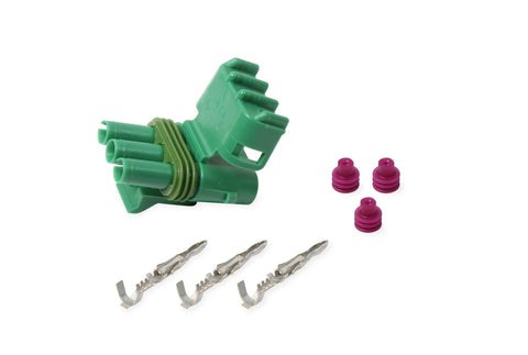 Holley EFI Manifold Air Pressure MAP WEATHER PACK, 3 CAVITY, TOWER, GREEN