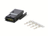 Holley EFI 4 Pin CAN Connector - Harness Side MIZU-P25 4 CAVITY CONNECTOR