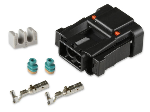 Holley EFI HEMI Knock Sensor Connector DMS CONNECTOR HOUSING, 2 PIN