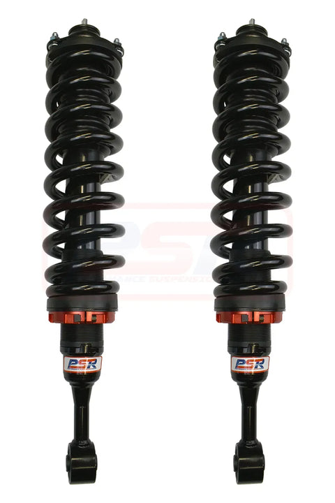 Performance Suspension Racing TTG 2-4" Front Adjustable Struts - Assembled Pair Heavy Duty (Hilux N70) — fits Toyot...