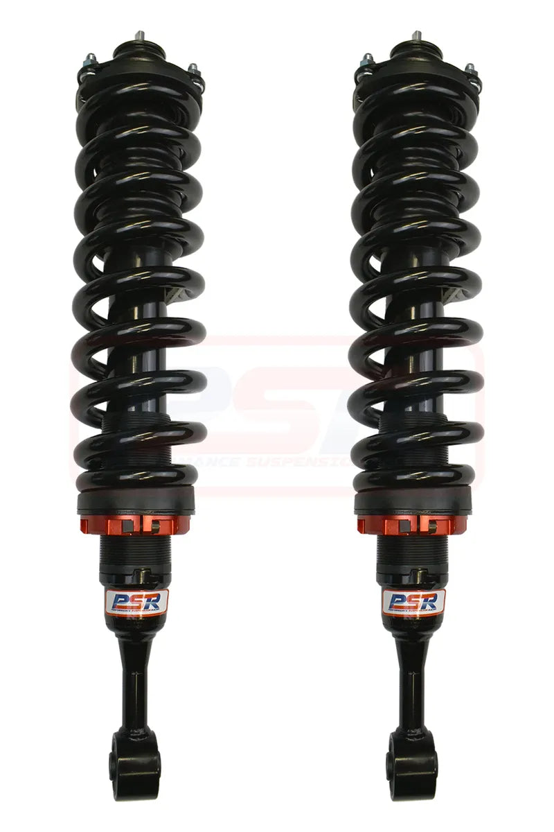 Performance Suspension Racing TTG 2-4" Front Adjustable Struts - Assembled Pair Heavy Duty (Hilux N70) — fits Toyot...