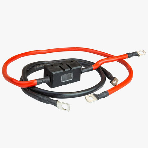 Hardkorr 16mm2/ 5AWG Cables with 80A Anh Fuse for Use with 600W Inverter