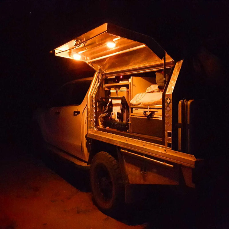 Hardkorr Dual Colour U-Light Lantern with Inbuilt Lithium Battery