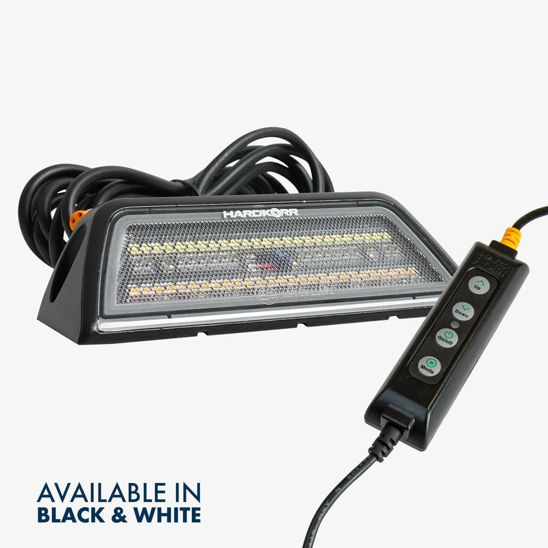 Hardkorr Tri-Colour Angled LED Work Light - Black
