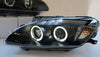 Black LED Angel-Eyes Projector Headlights to suit Honda S2000 AP1 1999-2003 — image 2