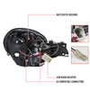 Black LED Angel Eyes Projector Headlights to suit Subaru Impreza WRX STI GD Bugeye 2000-2002 — image 3