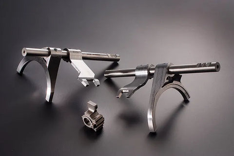 PPGearbox Fork, Rail & Knuckle Assembly (Honda K-Series) — fits Honda Integra Dc5