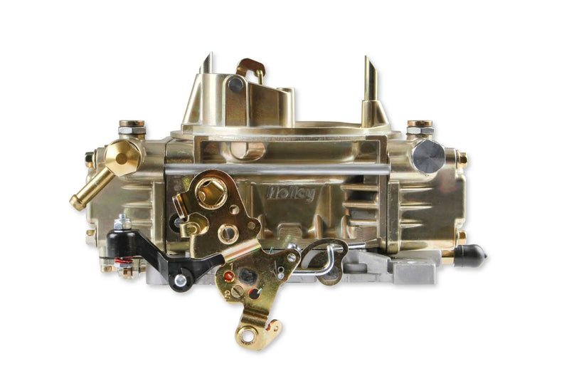 Holley Classic Carburetor 465 CFM - 4160 - Vacuum Secondaries - Gold Dichromate - Gasoline