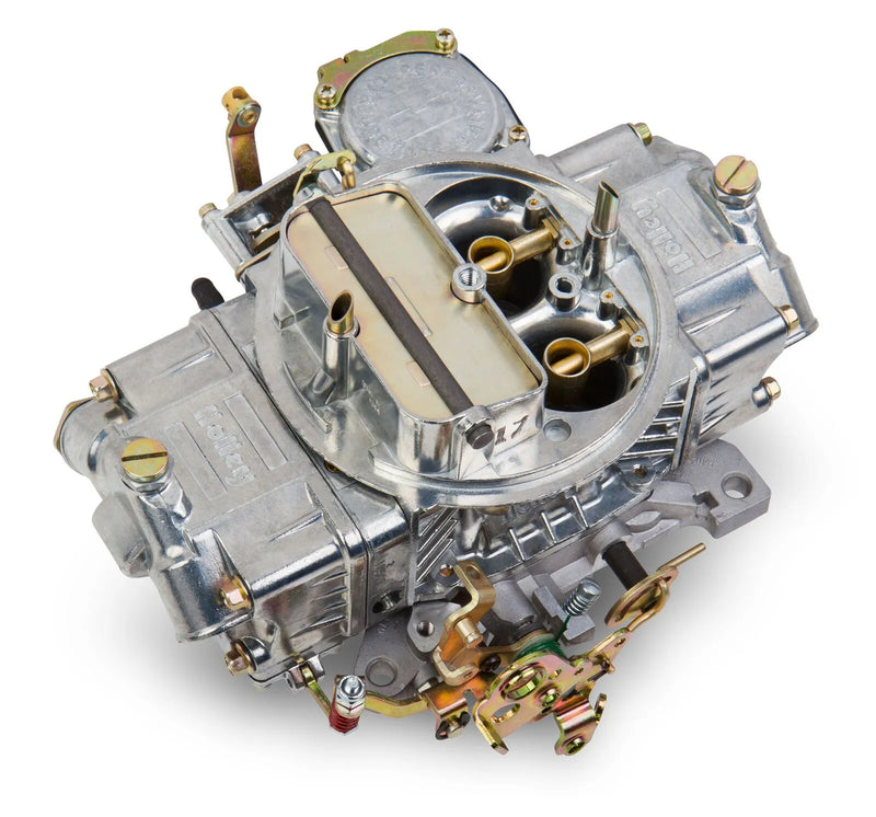 Holley Classic Carburetor 750 CFM - 4160 - Vacuum Secondaries - Shiny - Gasoline