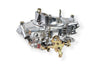 Holley Aluminum Double Pumper Carburetor 750 CFM - 4150 - Mechanical Secondaries - Shiny - Gasoline