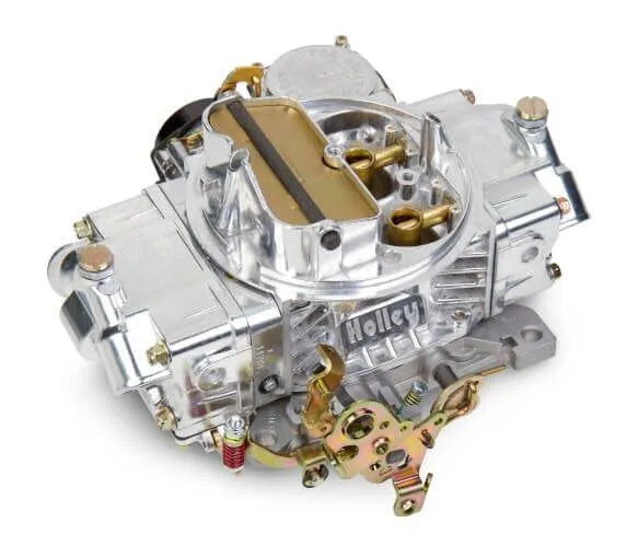 Holley Classic Carburetor 600 CFM - 4160 - Vacuum Secondaries - Shiny - Gasoline