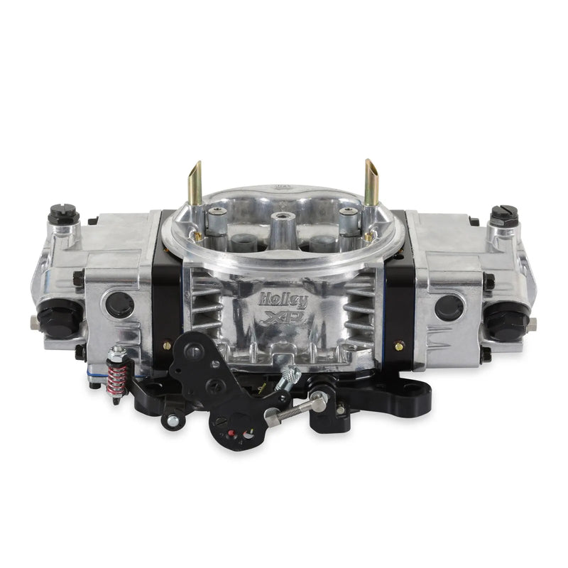 Holley Supercharger XP Carburetor - Draw-Thru 750 CFM - 4150 - Mechanical Secondaries - Shiny - Gasoline