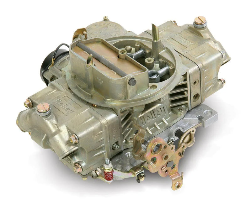 Holley Classic Carburetor 650 CFM - 4150 - Vacuum Secondaries - Gold Dichromate - Gasoline