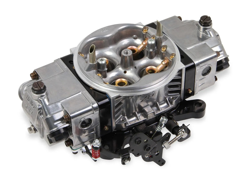Holley Aluminum Ultra XP Circle Track Carburetor 750 CFM - 4150 - Mechanical Secondaries - Shiny - Gasoline