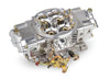 Holley Aluminum Street HP Carburetor 850 CFM - 4150 - Mechanical Secondaries - Shiny - Gasoline
