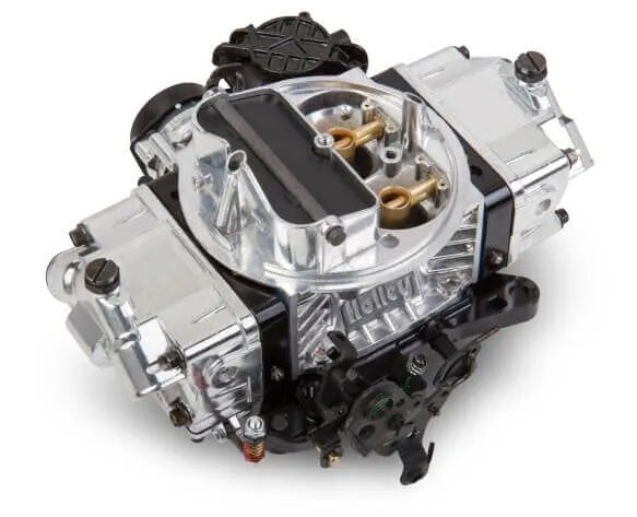 Holley Ultra Street Avenger Carburetor 670 CFM - 4150 - Vacuum Secondaries - Shiny - Gasoline