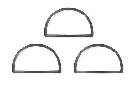 Holley GASKETS, AIR CLEANER TO CARB, SET OF 3 Gaskets, Air Cleaner to Carburetor Horn - Set of 3