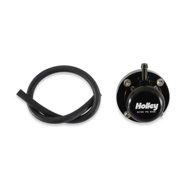 Holley DIRECT MOUNT FUEL PULSE DAMPER FUEL PULSE DAMPER, 6AN, EXTENDED RANGE 40-100 PSI