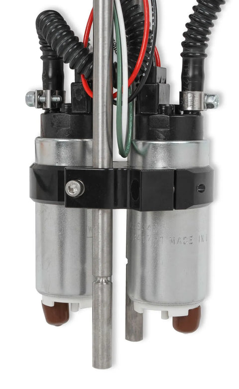 Holley Fuel Cell EFI Pump Module Assembly 6-Bolt Flange Dual 255 LPH Drop-In EFI