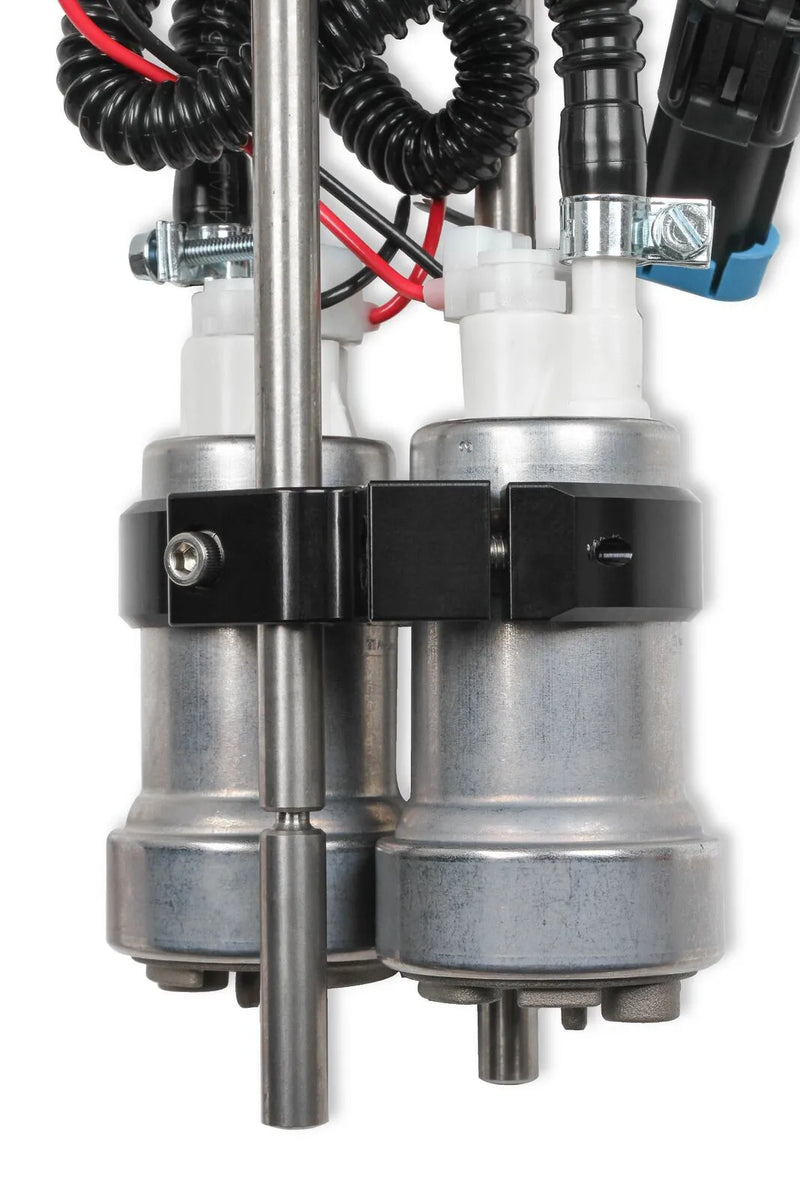 Holley Fuel Cell EFI Pump Module Assembly 12-Bolt Flange Dual 450 LPH Drop-In EFI
