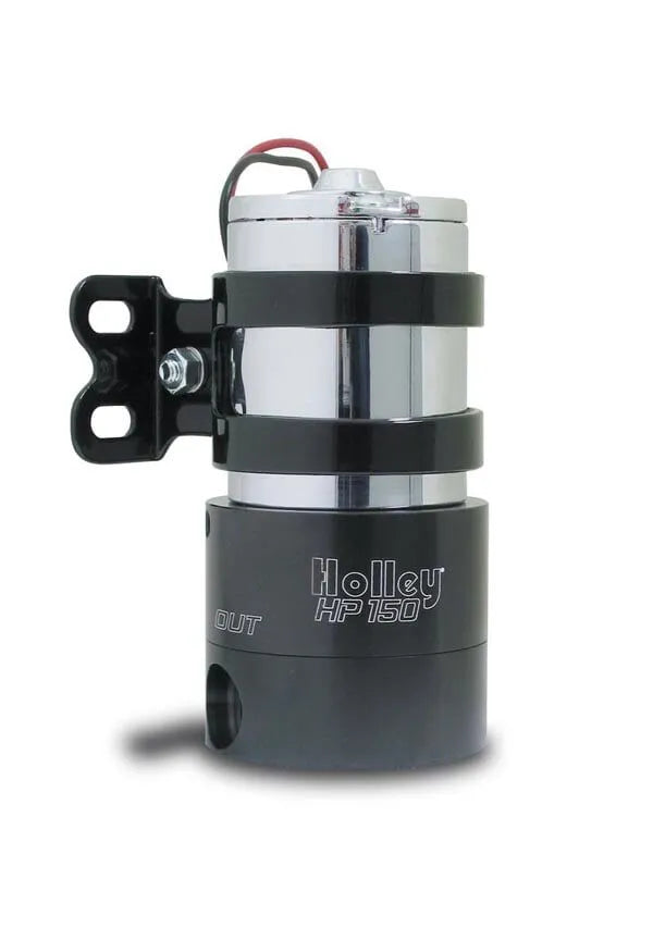 Holley 150 GPH HP Fuel Pump Street/Strip Carbureted Applications Compatible with Gasoline, Alcohol or E85