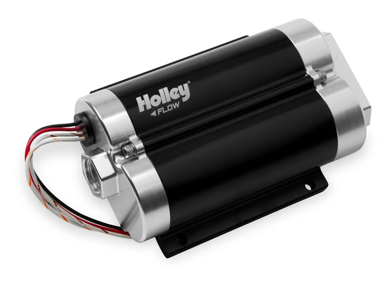 Holley 200 GPH Dominator In-Line Billet Fuel Pump Dual Inlet