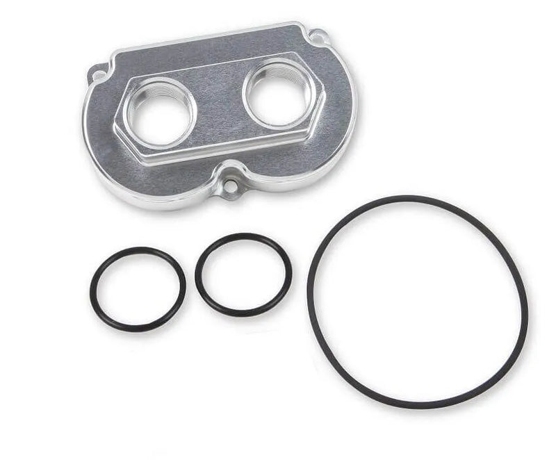 Holley Dual Inlet Conversion Kit Endplate Conversion Kit 12-3000 Dual Inlet