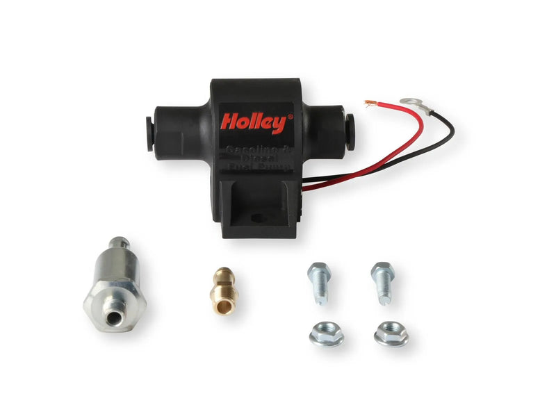 Holley 25 GPH MIGHTY MITE ELECTRIC FUEL PUMP, 1.5-2.5 PSI Power Sport and Lawn & Garden Fuel Pump Compatible with a...