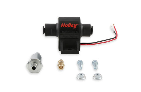 Holley 34 GPH MIGHTY MITE ELECTRIC FUEL PUMP, 7-10 PSI Street Carbureted or Diesel Applications Compatible with all...