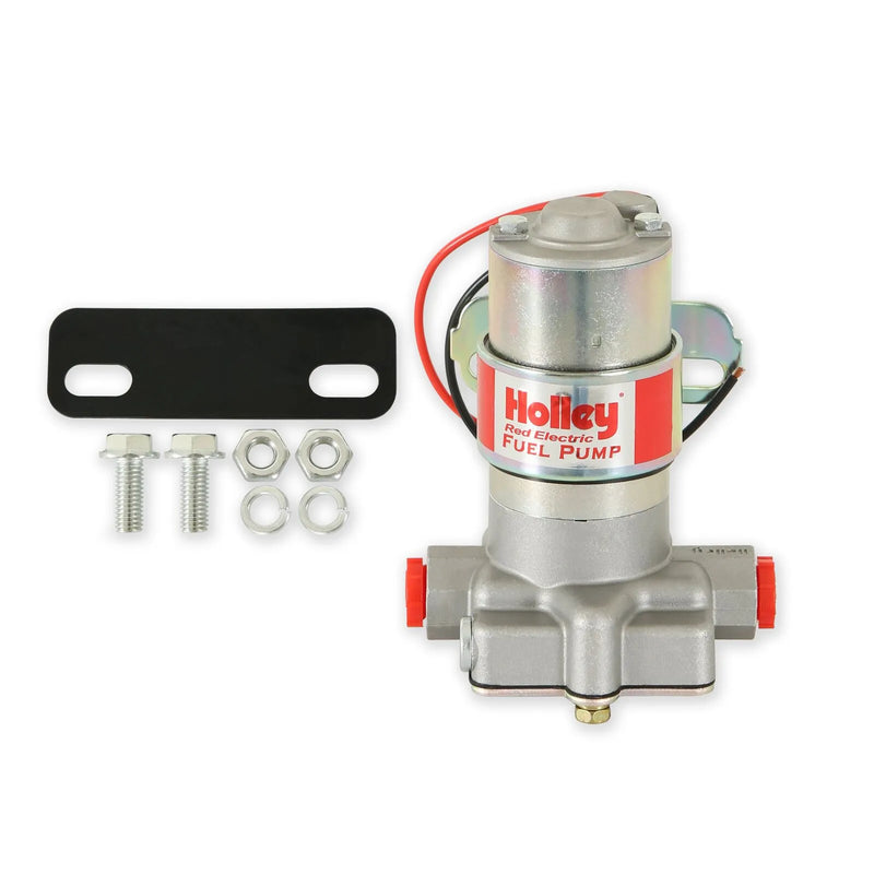 Holley 97 GPH RED® Electric Fuel Pump Street/Strip Carbureted Applications Compatible with Gasoline Only