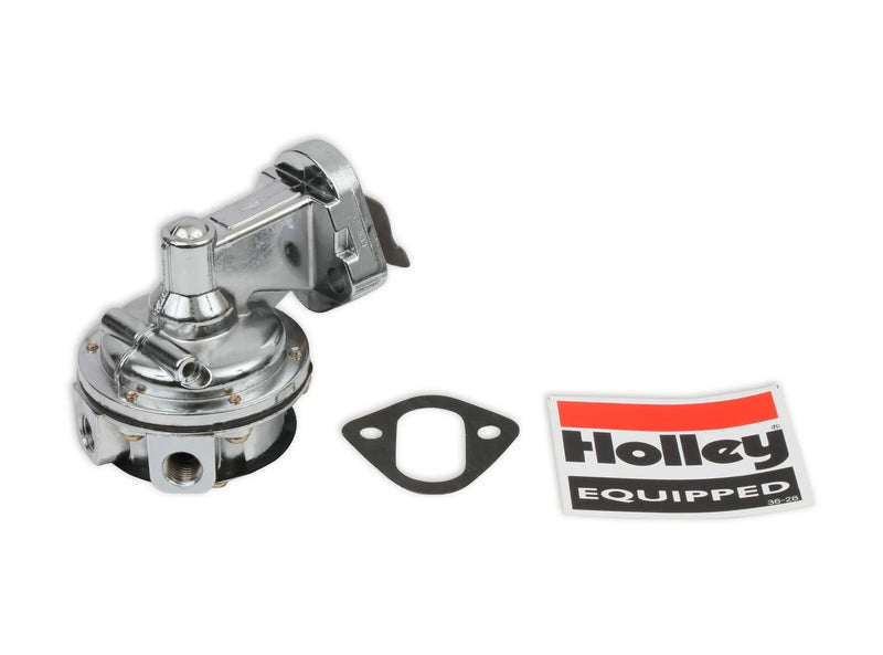 Holley 80 GPH Mechanical Fuel Pump Street Performance Carbureted Applications Fits Small Block Chevy V8s Compatible...