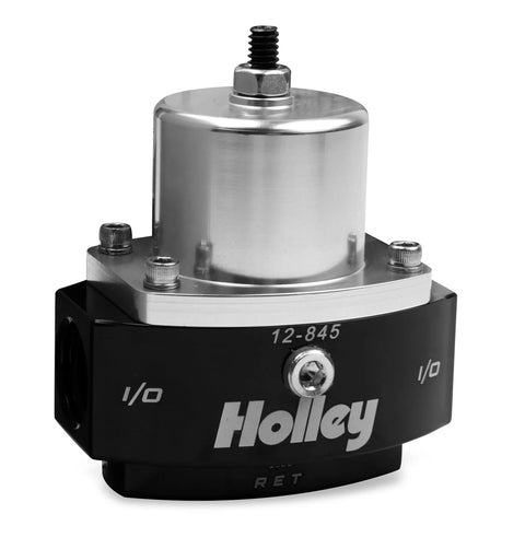 Holley HP Billet Carbureted By Pass Fuel Pressure Regulator Street/Strip Carbureted Applications Two Port Adjustabl...