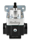 Holley 2 Port VR Series Fuel Pressure Regulator Two Port Low Pressure 4 to 9 PSI Boost Reference 1:1