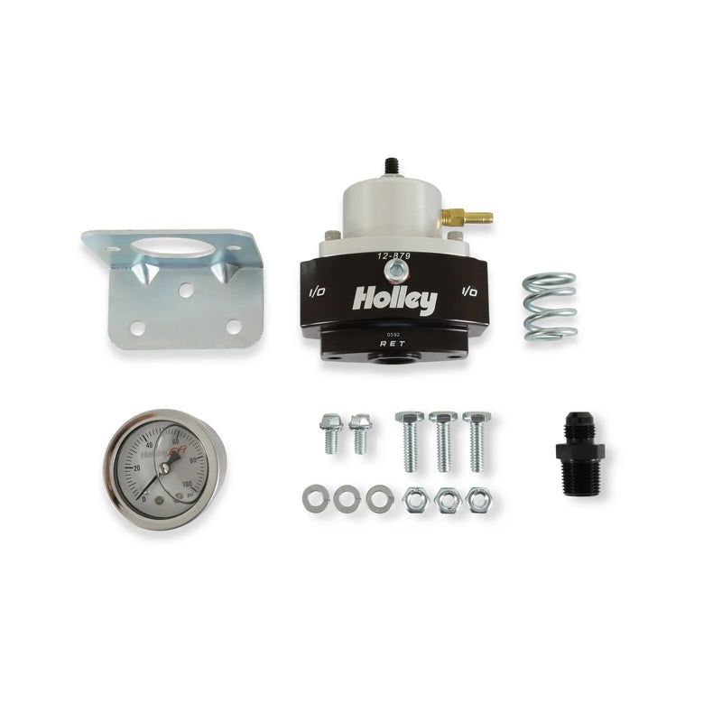 Holley Adjustable Billet By-Pass Regulator 3/8 NPT Kit