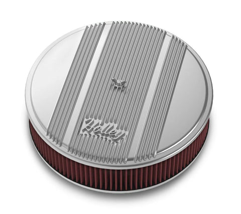 Holley 14" Round Finned Air Cleaner
