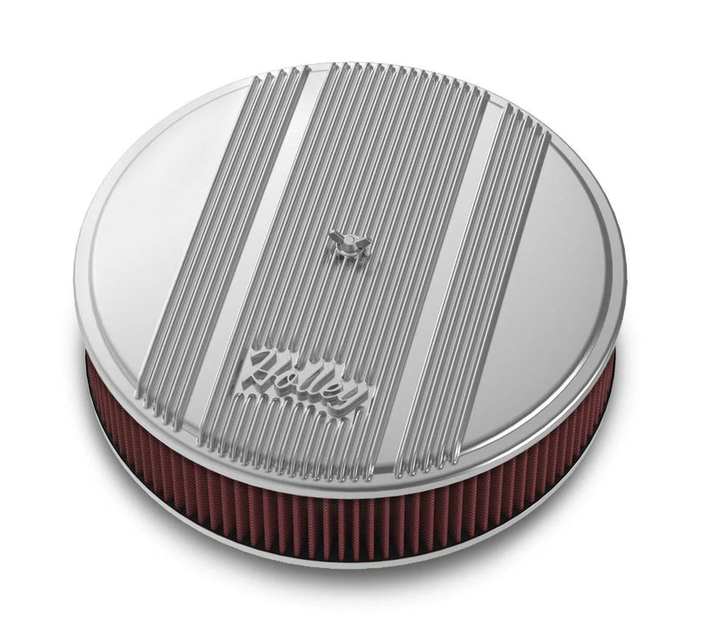Holley 120-151 14" Round Finned Air Cleaner