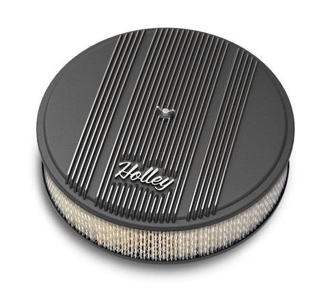 Holley 14" Round Finned Air Cleaner