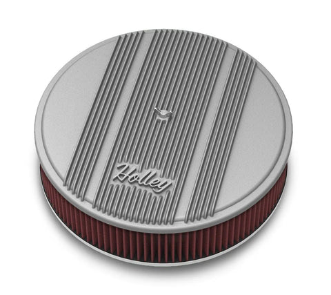 Holley 14" Round Finned Air Cleaner