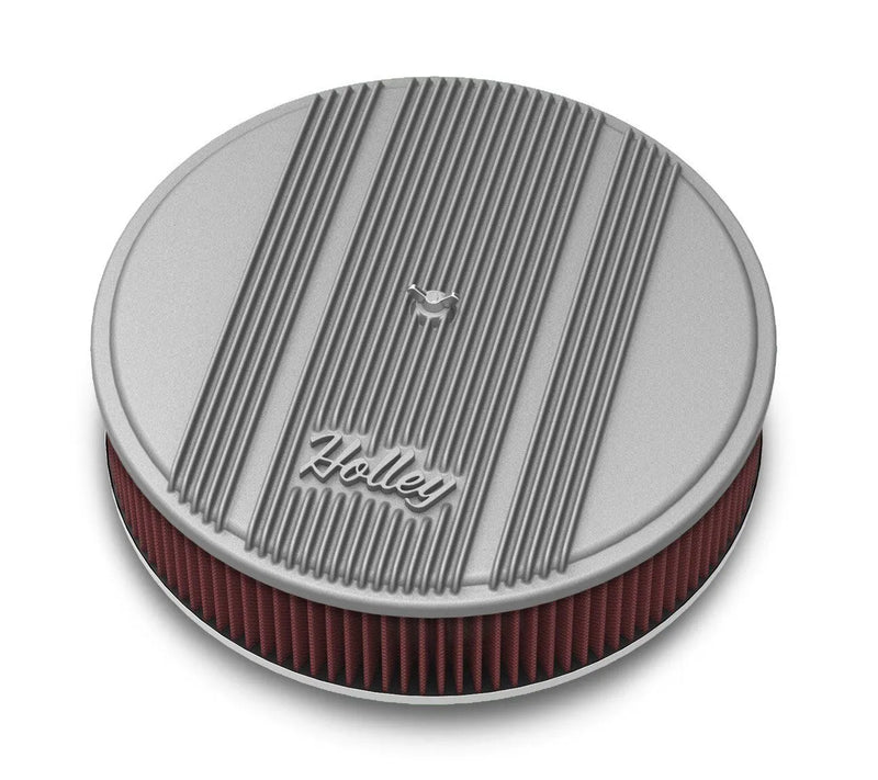 Holley 120-160 14" Round Finned Air Cleaner