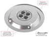 Holley Sniper Air Cleaner Assembly, 14" x 4" - Chrome Finish Stamped Steel Air Cleaner Assembly with Paper Filter Element
