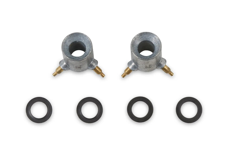 Holley Accelerator Pump Discharge Nozzle Two Accelerator Pump Discharge Nozzle 0.037 in. Hole Size Tube Type Includes 4 Gaskets