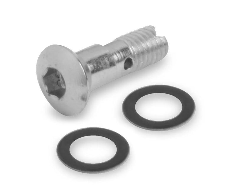 Holley Discharge Nozzle Screw - Hollow Hex head Discharge Nozzle Screw - Hollow Hex head