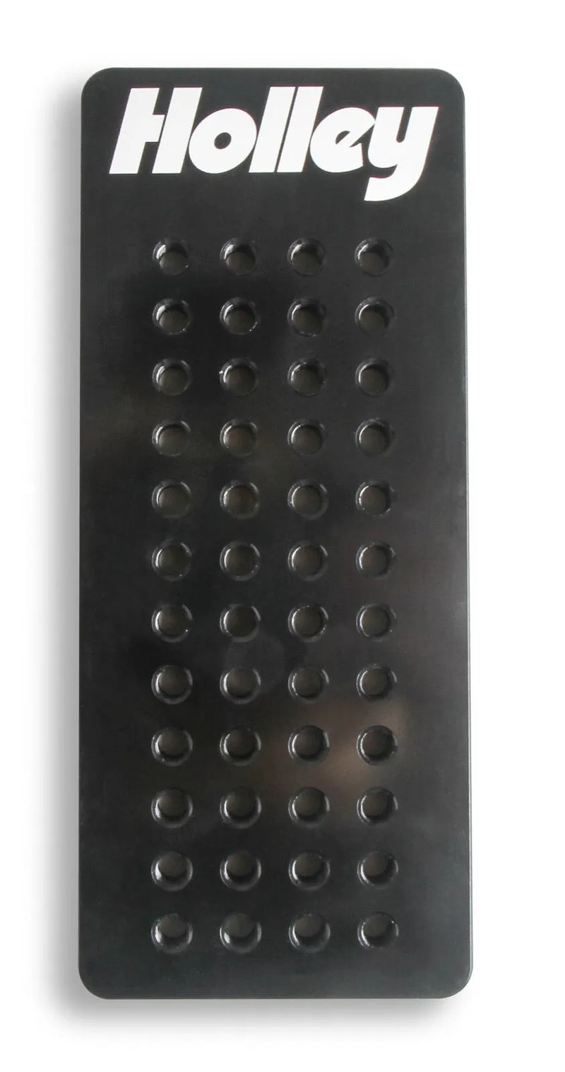 Holley 122-220 Jet Assortment Billet Plate Only Black