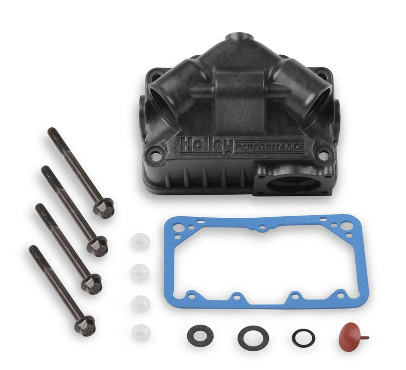 Holley 134-71HB Hard Core Gray Aluminum Center Hung "V"
