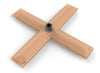 Holley 15" x 15" HydraMat®, Cross Center outlet pick-up with -3/8" NPT fitting. Fitting location designed for universal use.